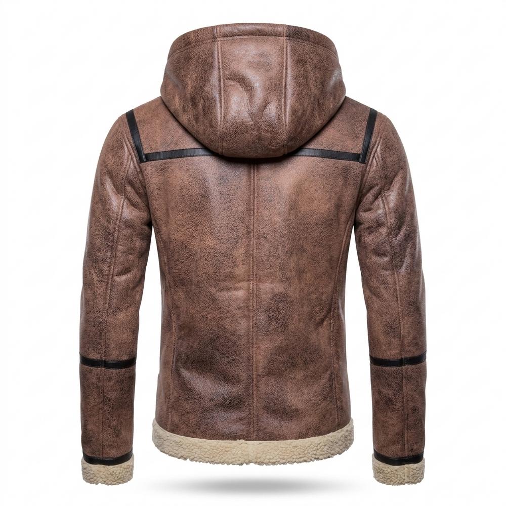 Allsaints Leather - Dadan | Shearling-Lined Toggle-Closure Jacket Men