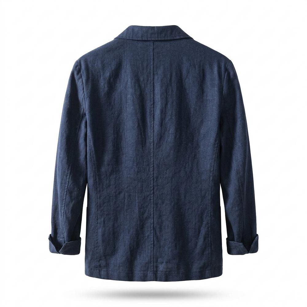 Allsaints Leather - Zasan | Linen Single-Breasted Blazer Men