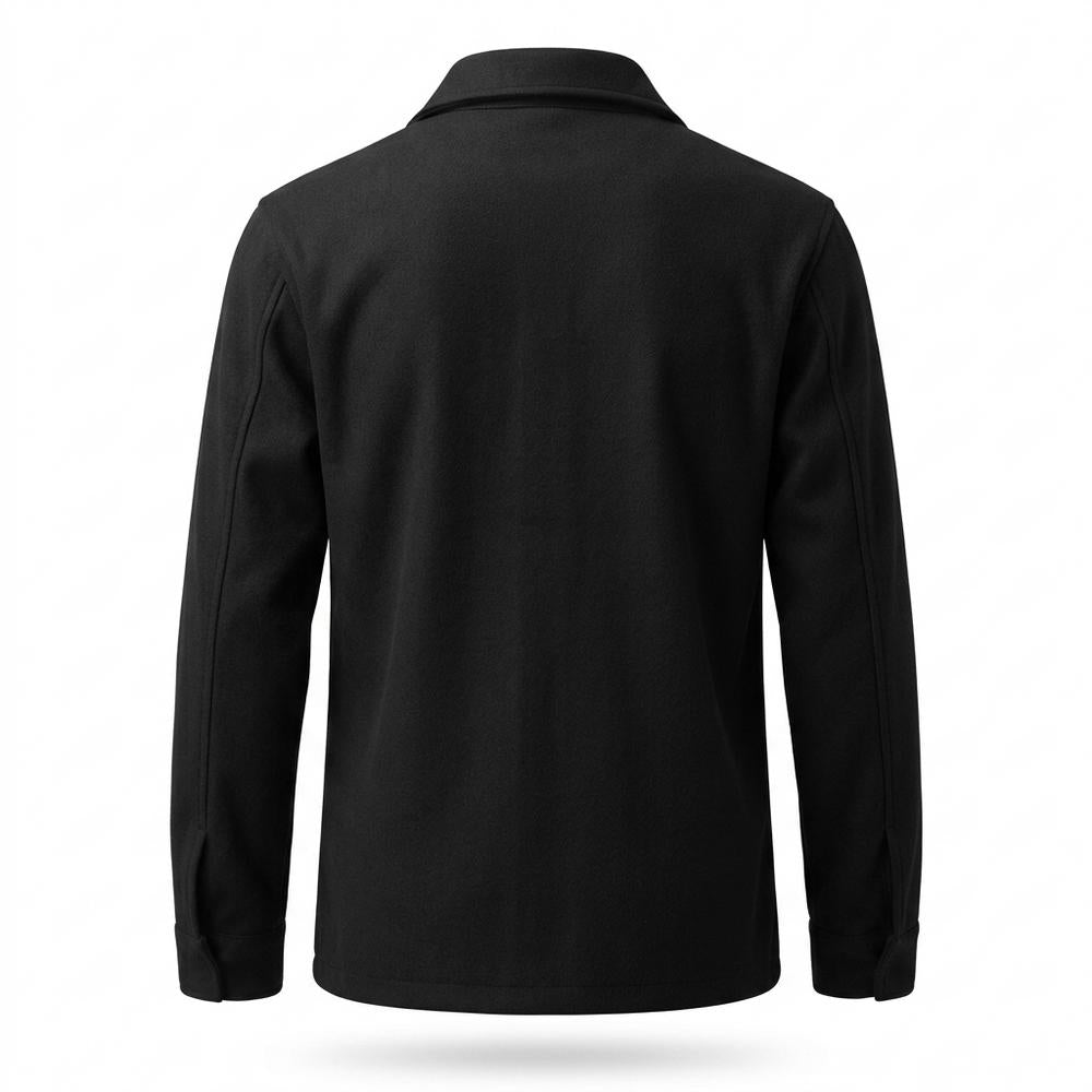 Allsaints Leather - Surak | Wool-Blend Button-Down Jacket Men