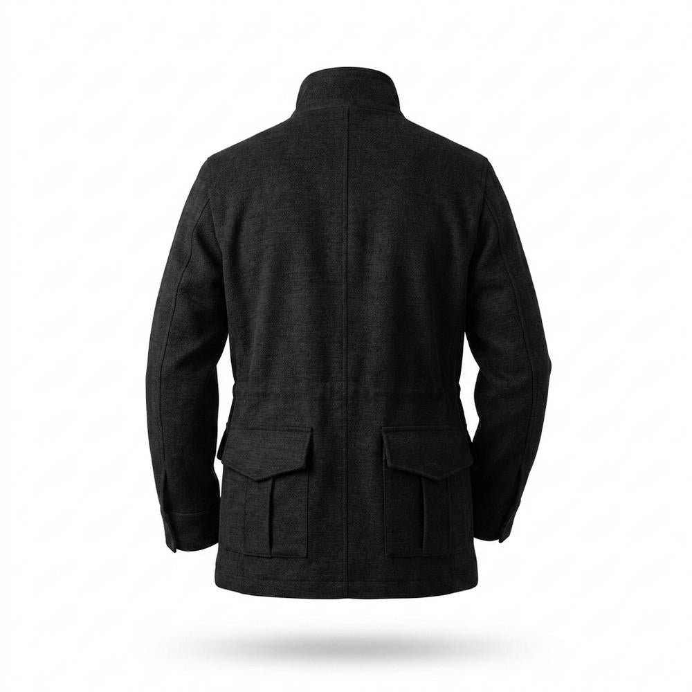 Allsaints Leather - Semon | Textured Four-Pocket Jacket Men