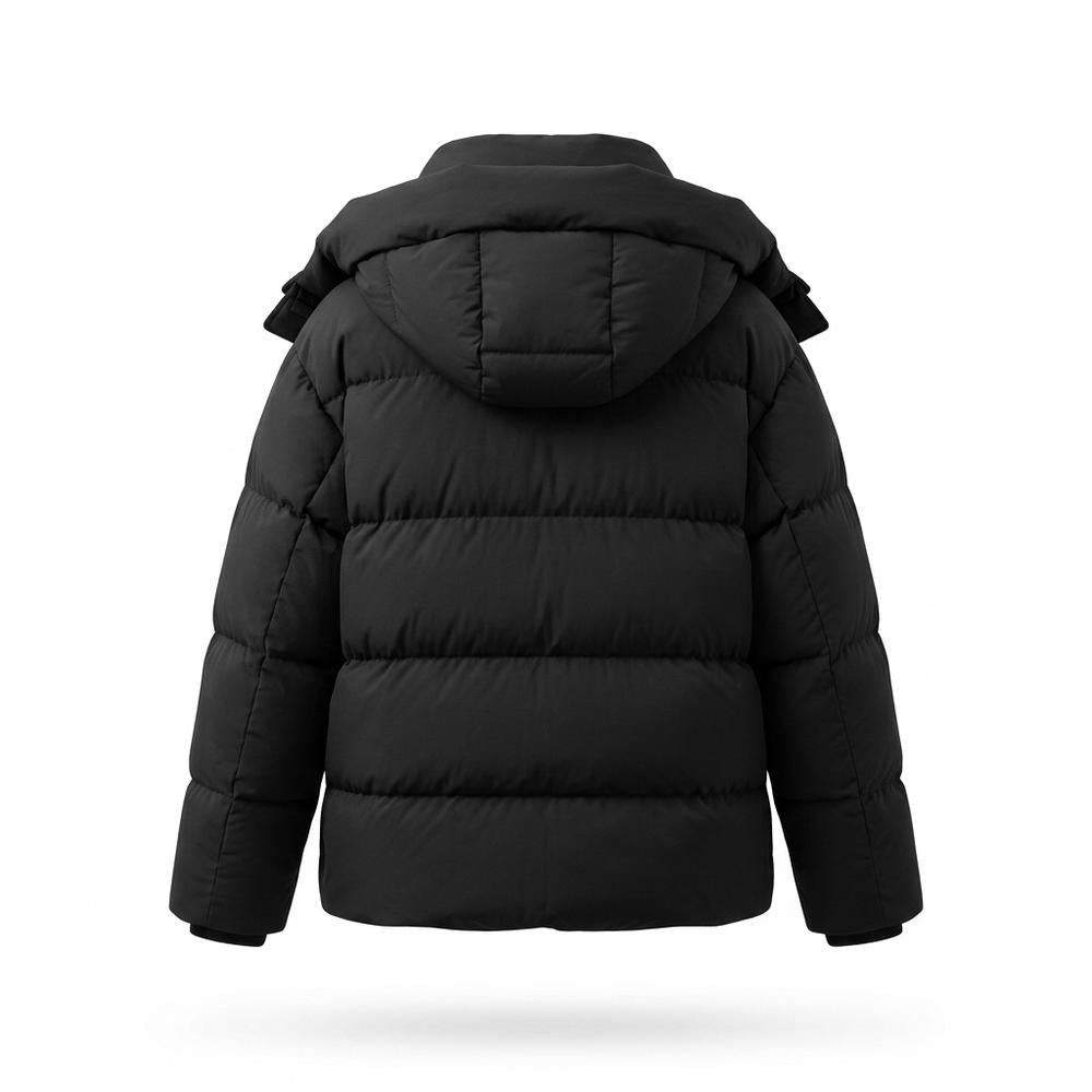 Allsaints Leather - Kasil | Quilted Hooded Jacket Women