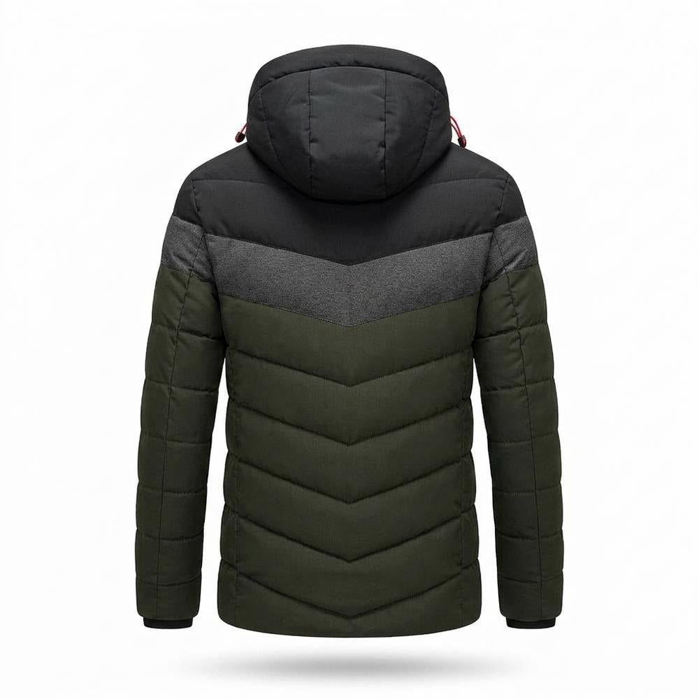 Allsaints Leather - Kodet | Quilted Hooded Jacket Men