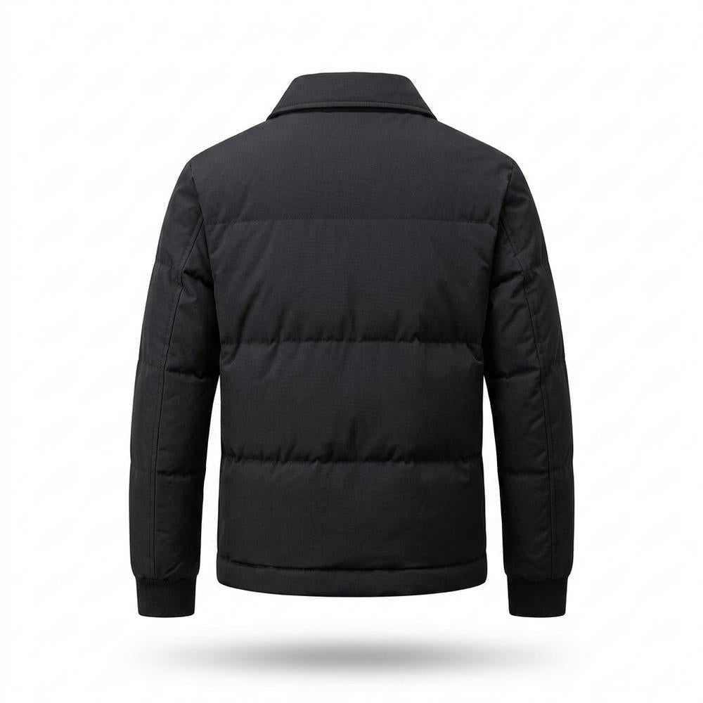 Allsaints Leather - Maken | Quilted Button-Front Jacket Men