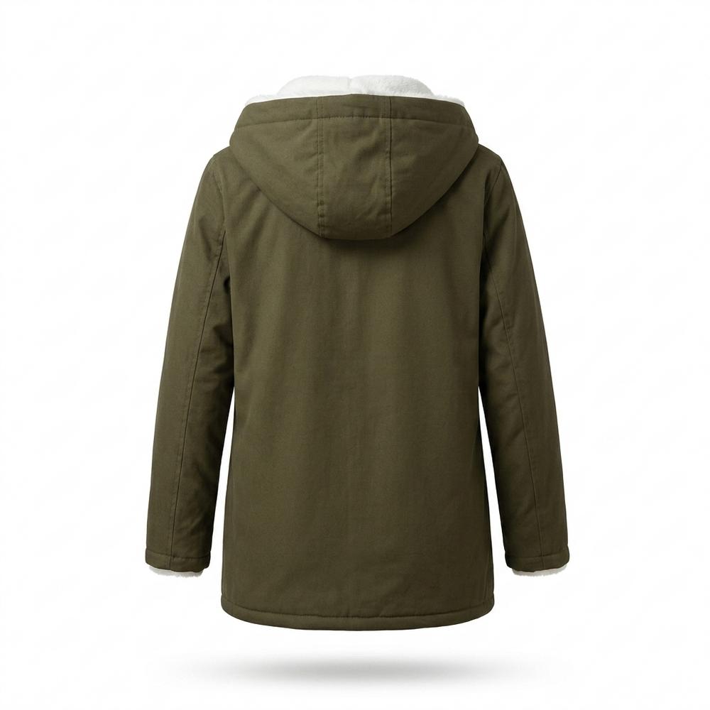 Allsaints Leather - Ronav | Sherpa-Lined Hooded Coat Women