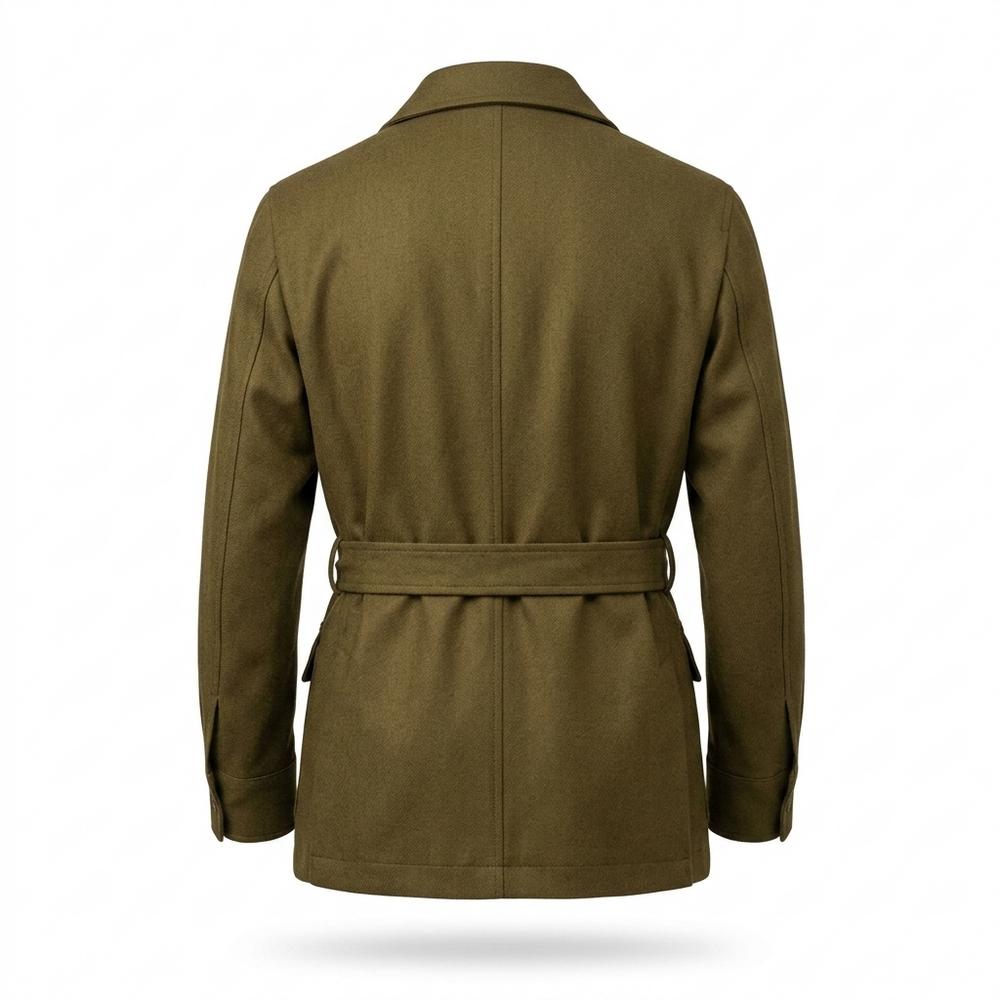 Allsaints Leather - Nesan | Belted Four-Pocket Jacket Men