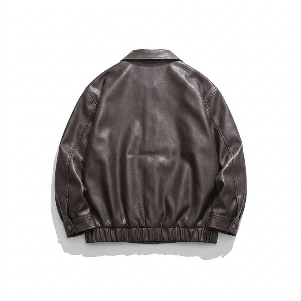 Allsaints Leather - Rital | Faux Leather Boxy Fit Jacket Unisex