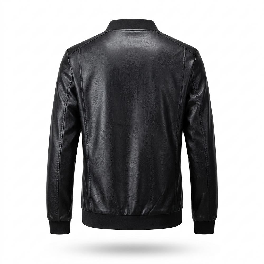 Allsaints Leather - Sisud | Zip-Up Slim-Fit Leather Jacket Men