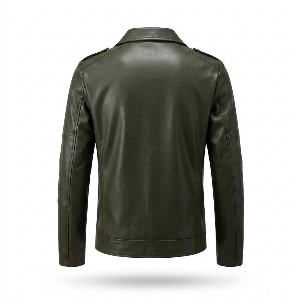 Allsaints Leather - Alvan | Asymmetrical Tailored Leather Jacket Men