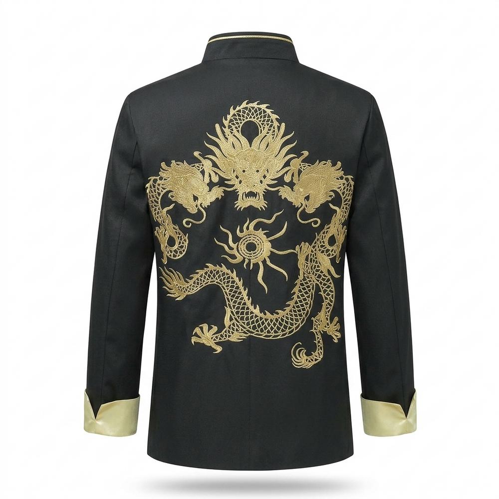 Allsaints Leather - Sanor | Embroidered Satin Jacket Men