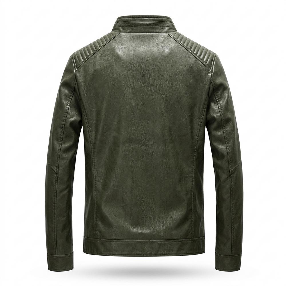Allsaints Leather - Aawim | Quilted Lined Leather Jacket Men