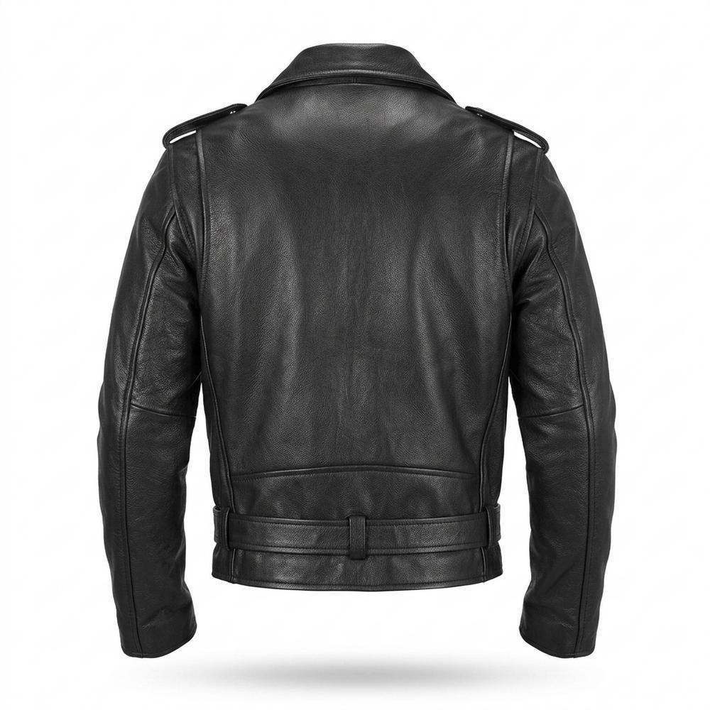 Allsaints Leather - Damuv | Asymmetrical Belted Leather Jacket Unisex