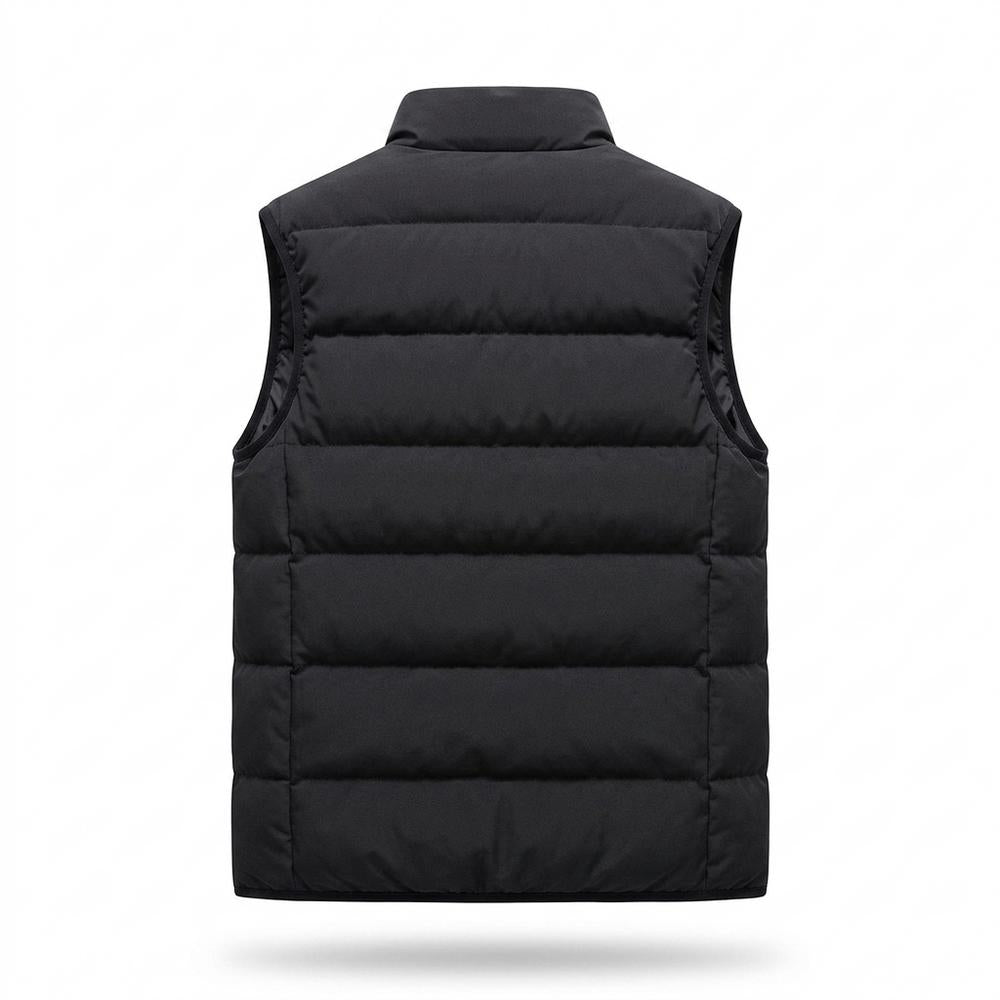 Allsaints Leather - Zeken | Quilted Padded Vest Men