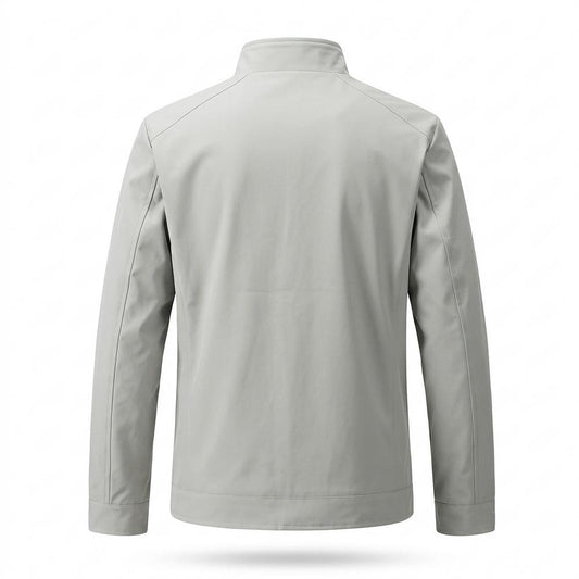 Allsaints Leather - Elsel | Zippered Stand-Collar Jacket Men