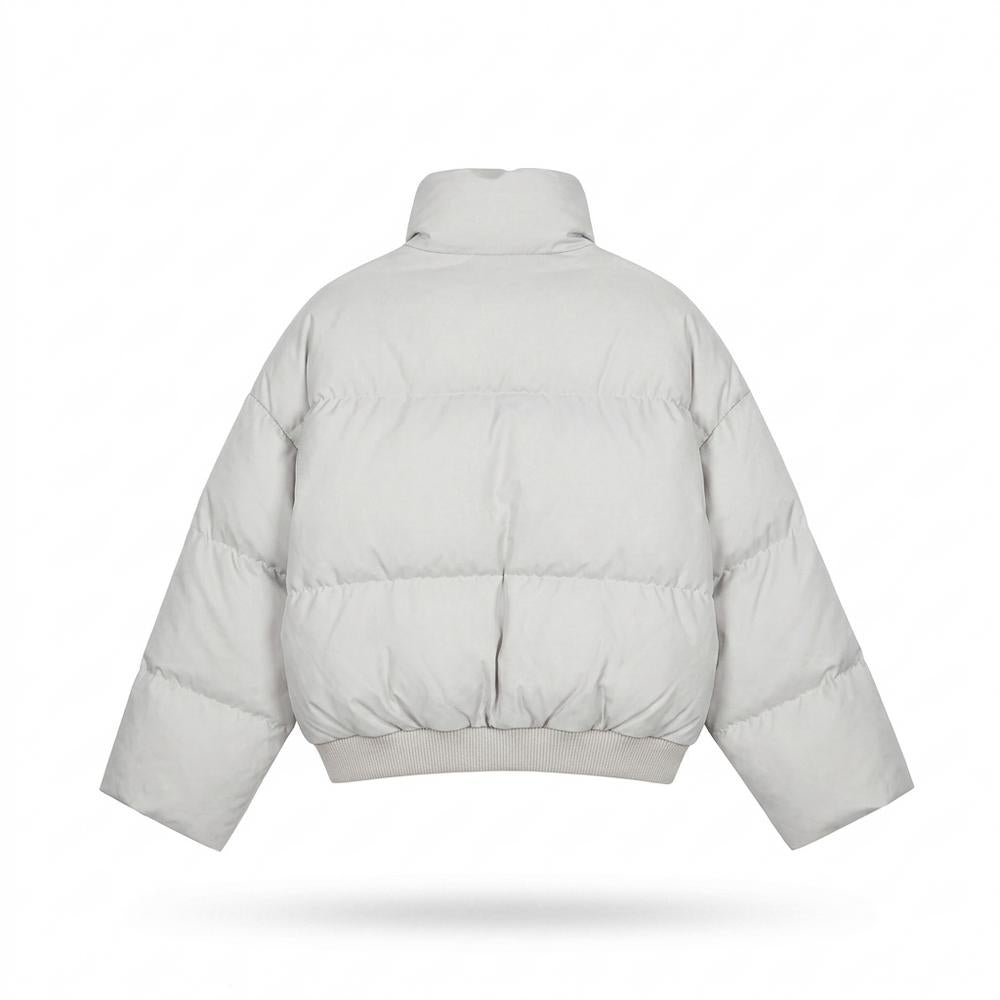 Allsaints Leather - Zelen | Quilted Cropped Jacket Unisex