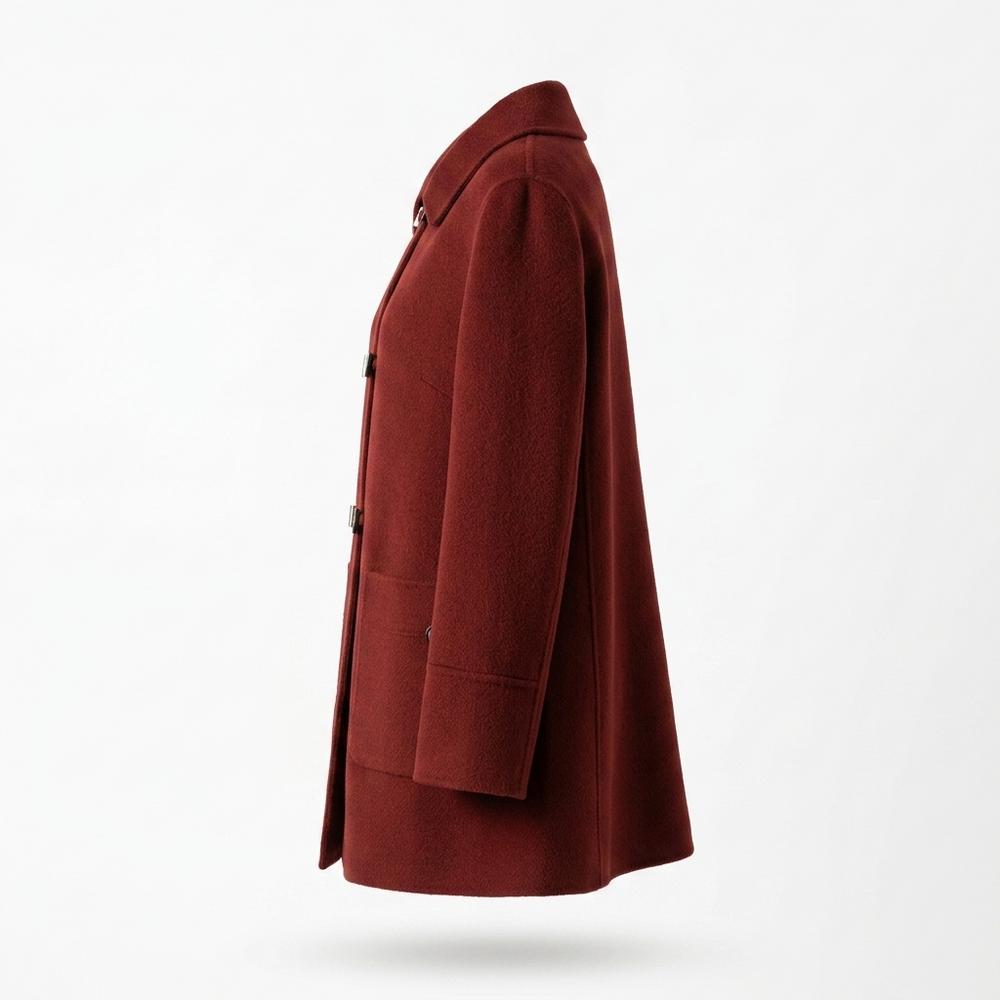 Allsaints Leather - Varam | Woolen Toggle-Closure Coat Women