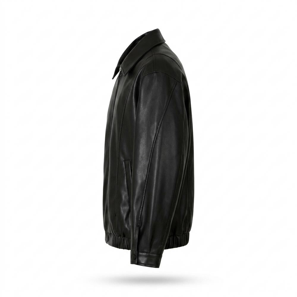 Allsaints Leather - Dakod | Zip-Up Relaxed-Fit Leather Jacket Unisex