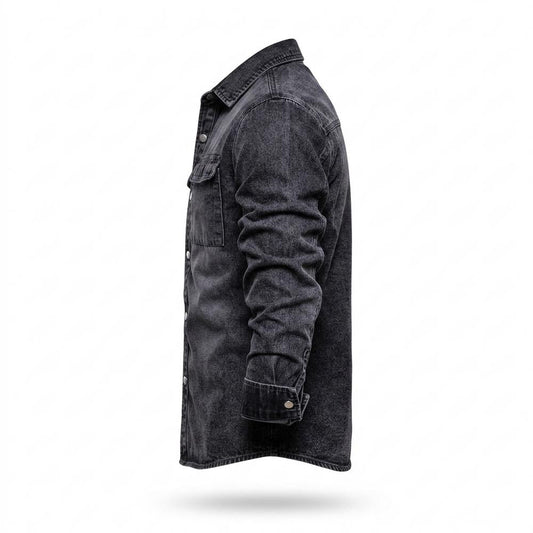 Allsaints Leather - Lator | Washed Button-Front Shirt Men