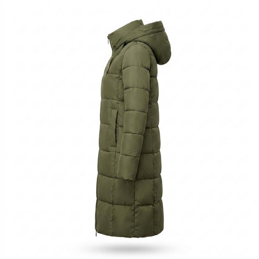 Allsaints Leather - Kamin | Quilted Hooded Coat Women