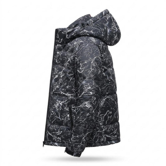 Allsaints Leather - Vimon | Padded Patterned Jacket Men