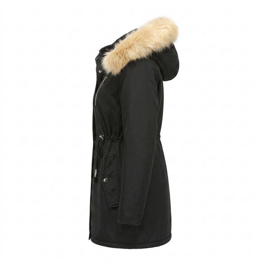 Allsaints Leather - Nolen | Hooded Lined Coat Women