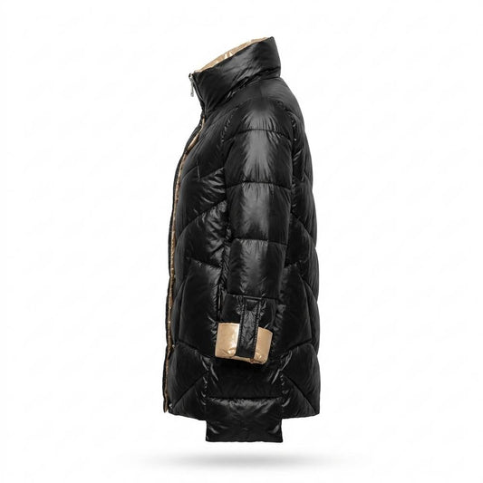Allsaints Leather - Zavan | Quilted Padded Coat Women