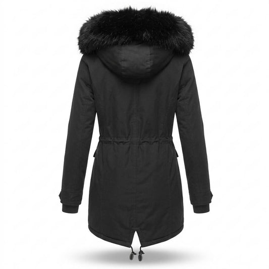 Allsaints Leather - Alron | Hooded Insulated Coat Women
