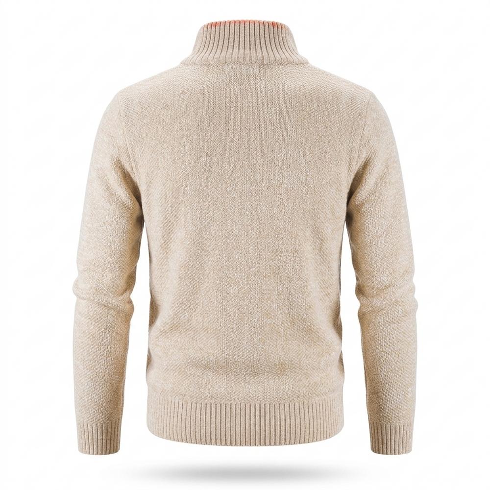 Allsaints Leather - Vilom | Structured Lined Knit Cardigan Men