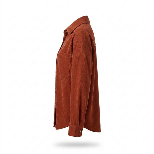 Allsaints Leather - Varon | Corduroy Button-Down Shirt Women