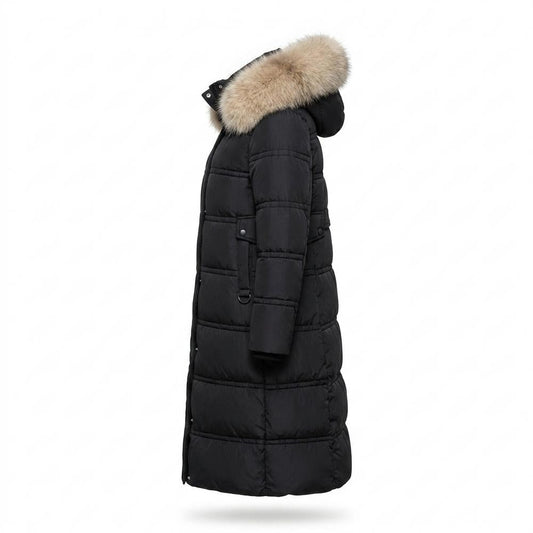 Allsaints Leather - Zesol | Quilted Fur-Trimmed Coat Women
