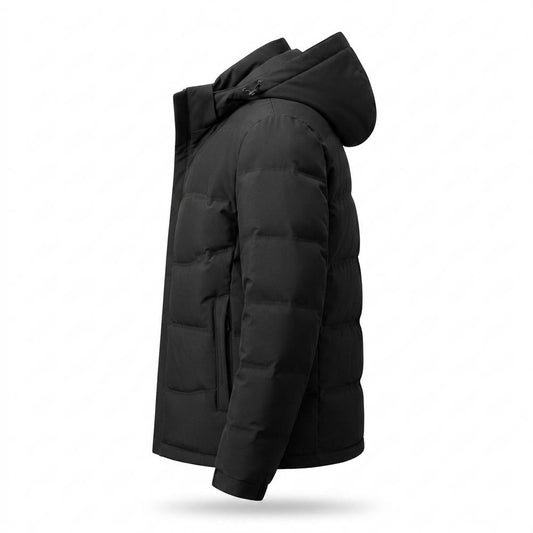 Allsaints Leather - Dalin | Padded Hooded Jacket Men