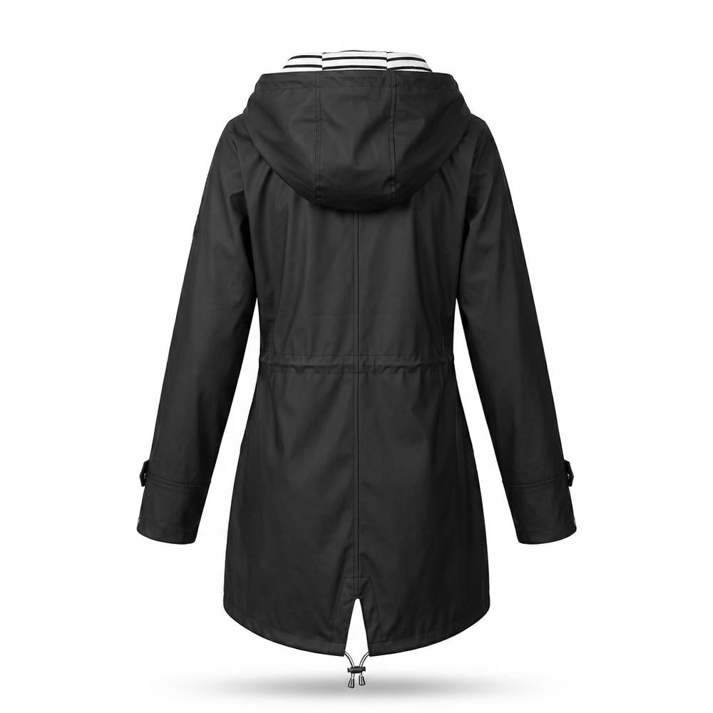 Allsaints Leather - Tinav | Hooded Water-Repellent Jacket Women