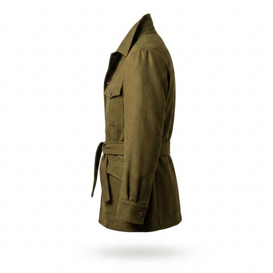 Allsaints Leather - Nesan | Belted Four-Pocket Jacket Men
