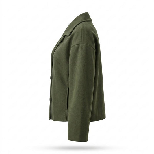 Allsaints Leather - Laron | Boxy-Fit Buttoned Jacket Women