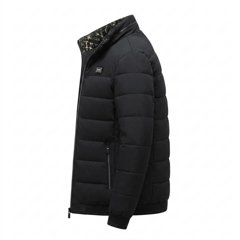 Allsaints Leather - Nomer | Quilted Fleece-Lined Jacket Men