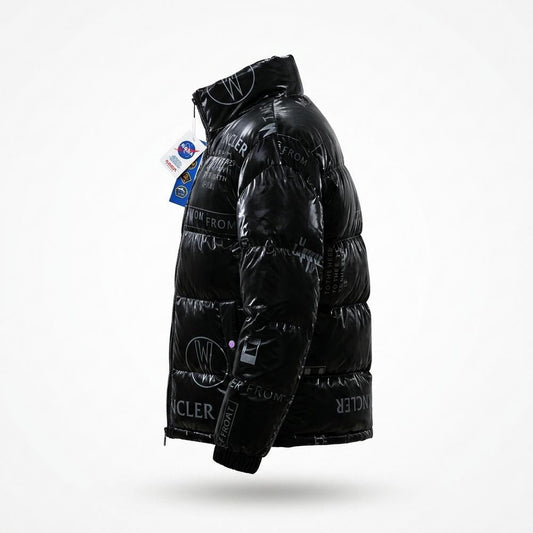 Allsaints Leather - Zatir | Padded Glossy Jacket Unisex