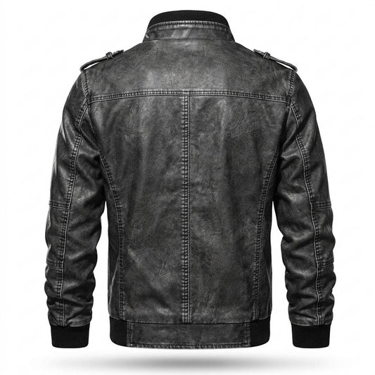 Allsaints Leather - Lydan | Lined Washed Jacket Men