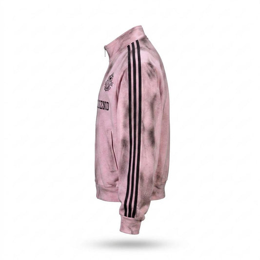 Allsaints Leather - Nivis | Zip-Up Striped Jacket Unisex