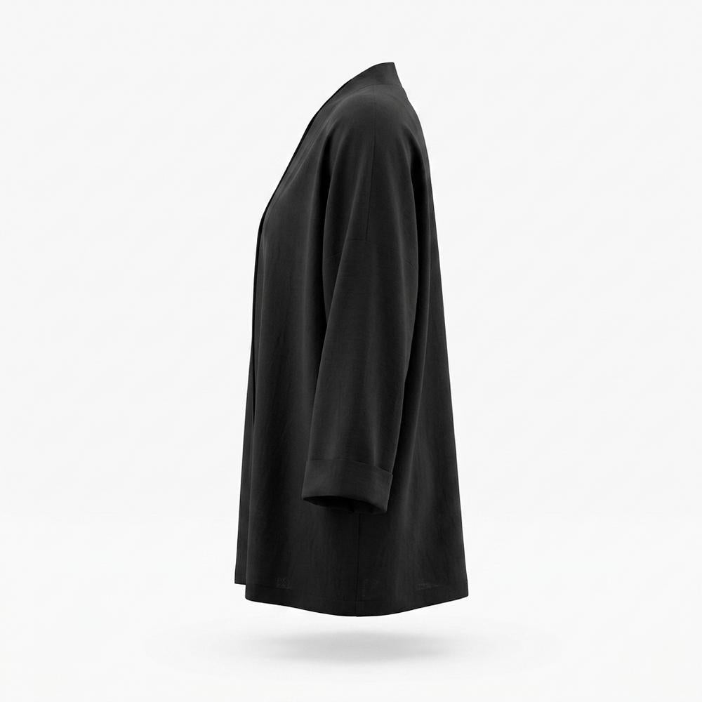 Allsaints Leather - Colen | Open-Front Loose-Fit Cardigan Unisex