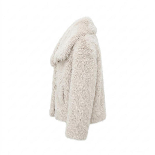 Allsaints Leather - Taher | Faux-Fur Cropped Jacket Women