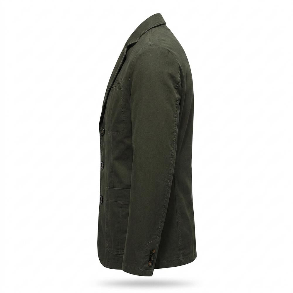 Allsaints Leather - Nelor | Cotton Single-Breasted Blazer Men