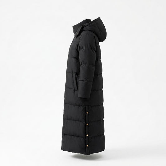Allsaints Leather - Zamer | Quilted Longline Coat Women