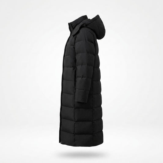 Allsaints Leather - Zerev | Longline Quilted Coat Women