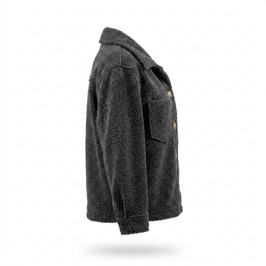 Allsaints Leather - Katir | Textured Button-Front Jacket Women