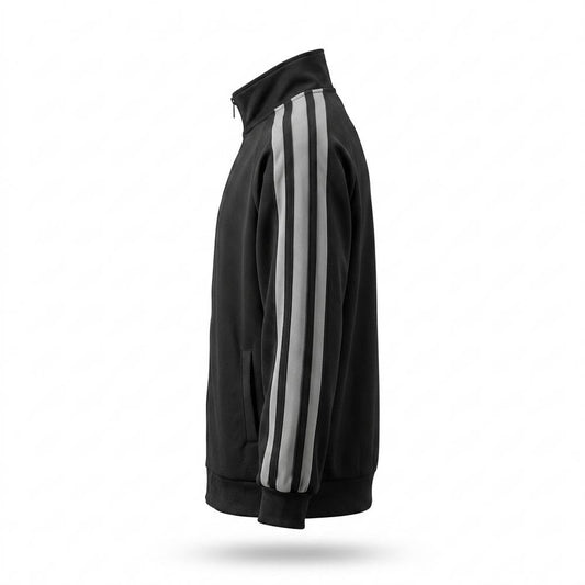 Allsaints Leather - Vikar | Zip-Up Striped Jacket Men