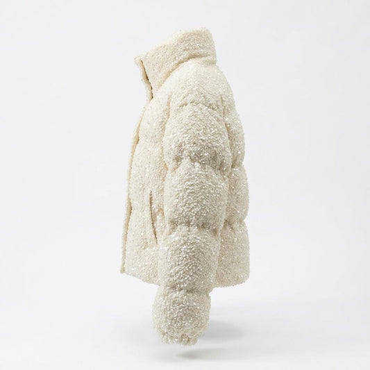 Allsaints Leather - Colan | Sequin-Embellished Quilted Jacket Women