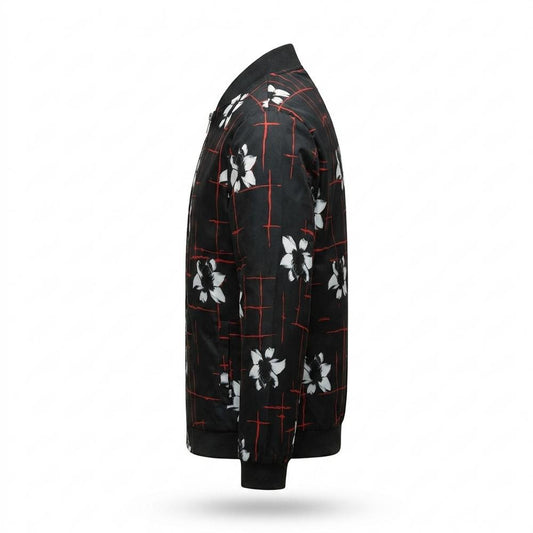 Allsaints Leather - Vuhun | Patterned Zip-Up Jacket Men