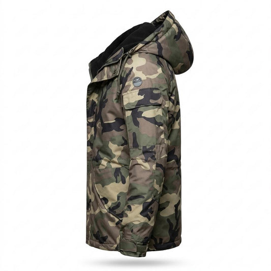 Allsaints Leather - Tamon | Camouflage Padded Jacket Men