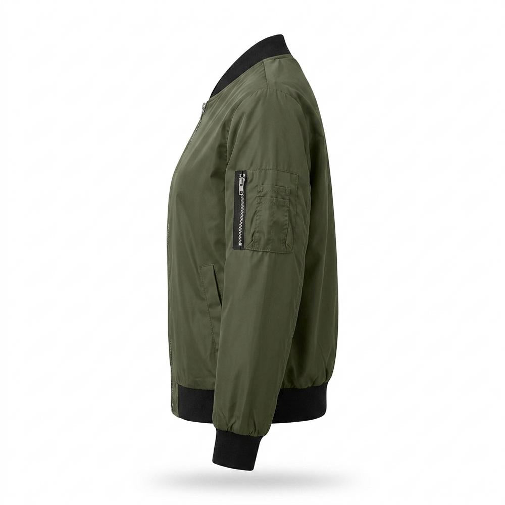 Allsaints Leather - Vimin | Zipped Ribbed-Trim Jacket Women
