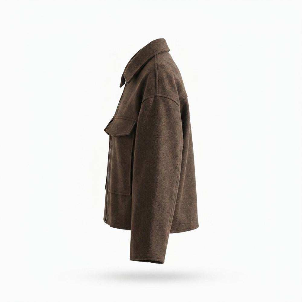 Allsaints Leather - Keken | Textured Zip-Up Jacket Women
