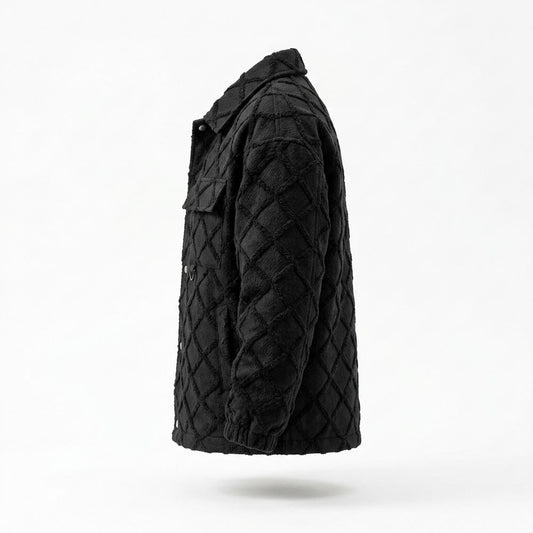 Allsaints Leather - Cosel | Quilted Relaxed-Fit Jacket Men